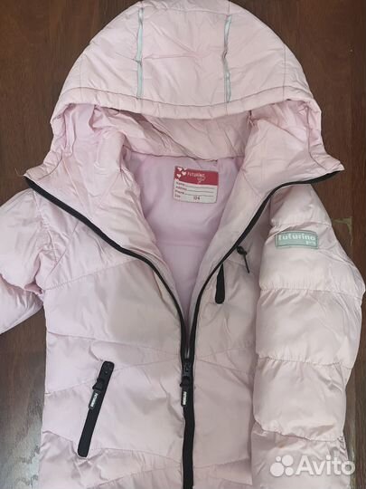 Куртка на синтепоне для девочки