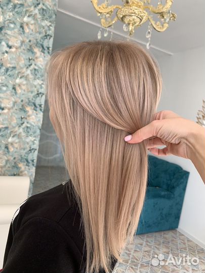Сложное окрашивание Парикмахер Колорист Блонд