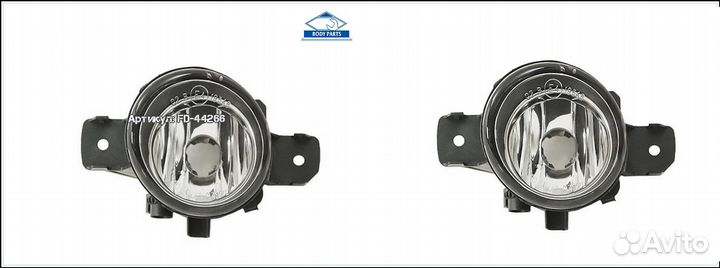 Левая противотуманка лагуна