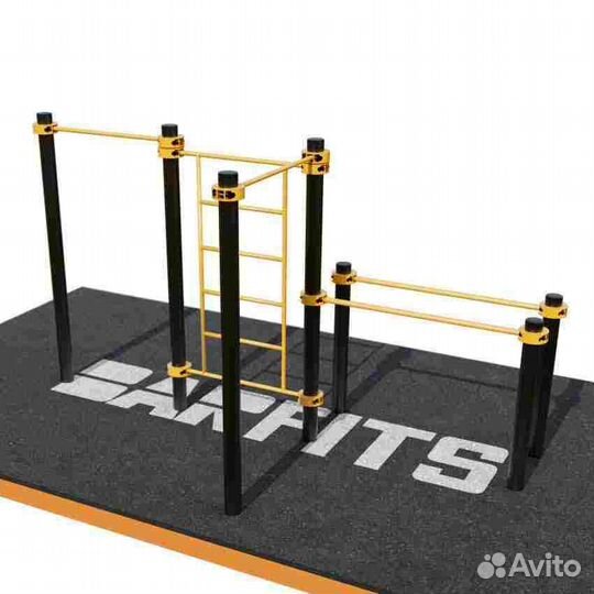 Детские Комплексы - Турник, брусья, качели