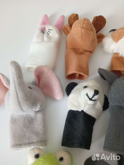 Пальчиковый театр Икеа, набор докторп