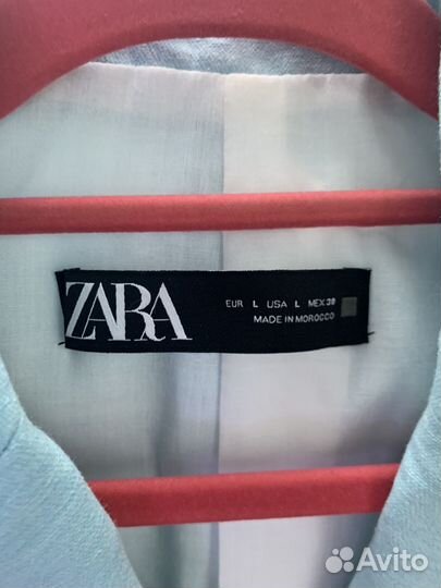 Пиджак zara новый