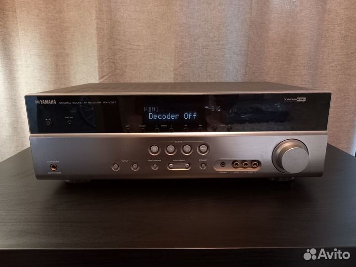 Продаю AV-ресивер 5.1 yamaha RX-V367