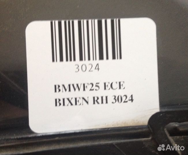 Фара BMW X3 правая