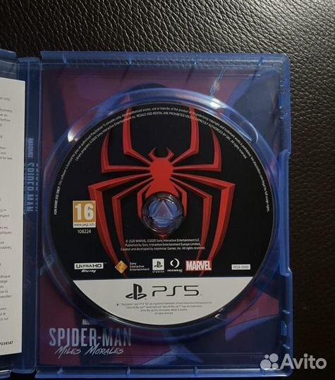 Spider man miles morales ps5 диск