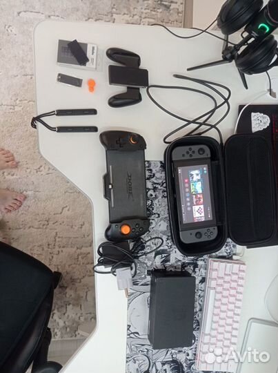 Nintendo switch прошитый 32+128gb