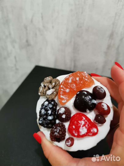 Мыло ручной работы Капкейк, пирожное