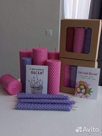 Свечи из вощины