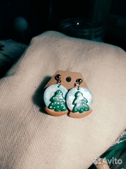 Серьги ручной работы