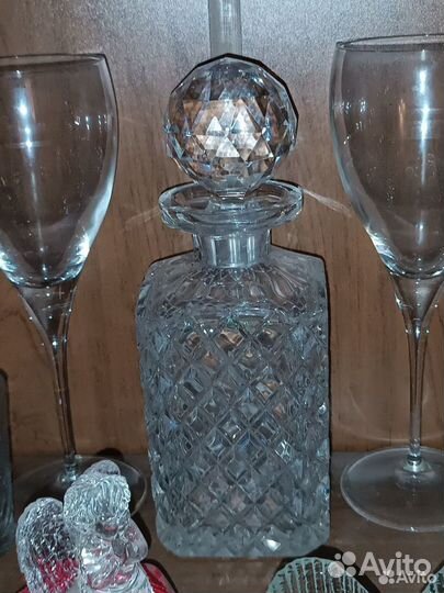 Графин хрустальный Чехия