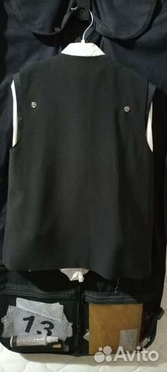 Жилетка, рубашка, брюки для бальных танцев