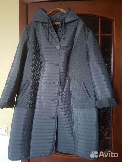 Пальто женское демисезонное большой размер(68-72)