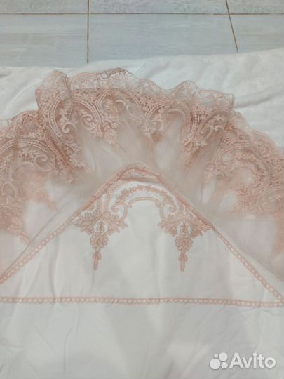 Конверт на выписку теплый для девочки