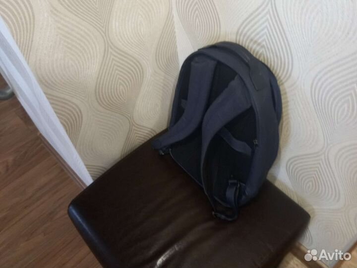 Рюкзак кожаный мужской бу