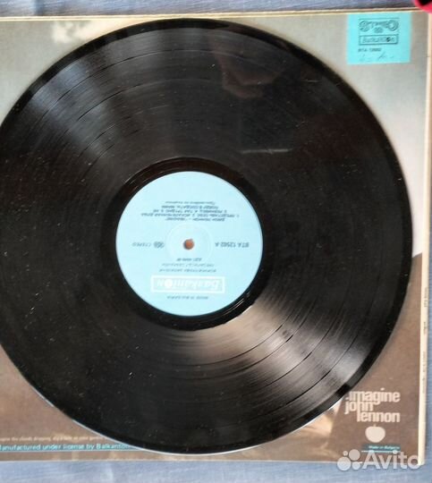 Пластинка для проигрывателя John Lennon 