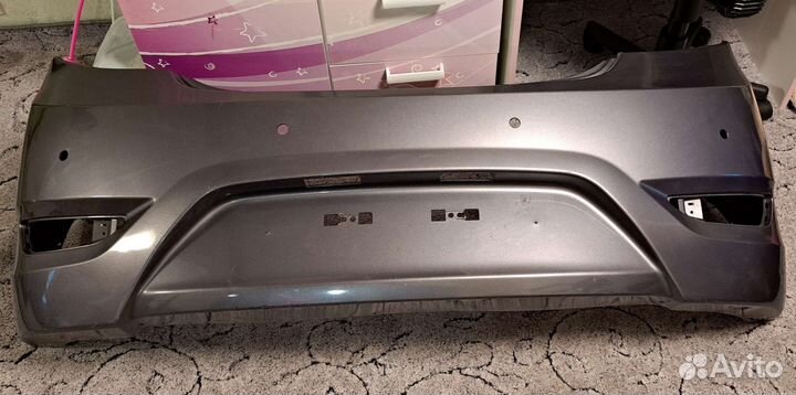 Бампер задний hyundai solaris