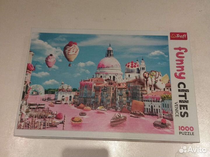 Пазлы 1000 деталей trefl