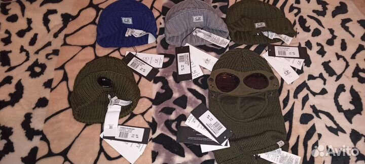Cp company балаклава, шапки, оригинал