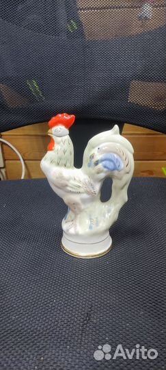 Графин-штоф Петушок, фарфор,гфз,ссср 60-е годы