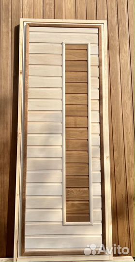 Дверь для бань и саун (1900х700) Термовставка