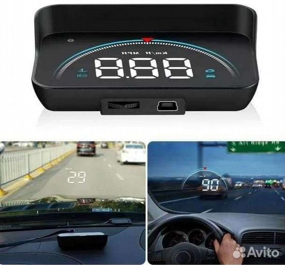 На лобовое стекло проекционный дисплей OBD