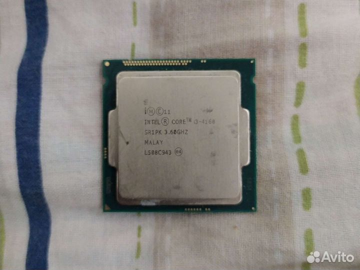 Процессор Intel core i3-4160