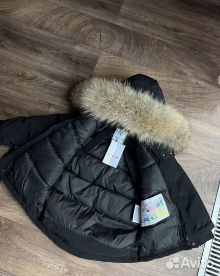 NEW Костюм зимний Moncler kids черный