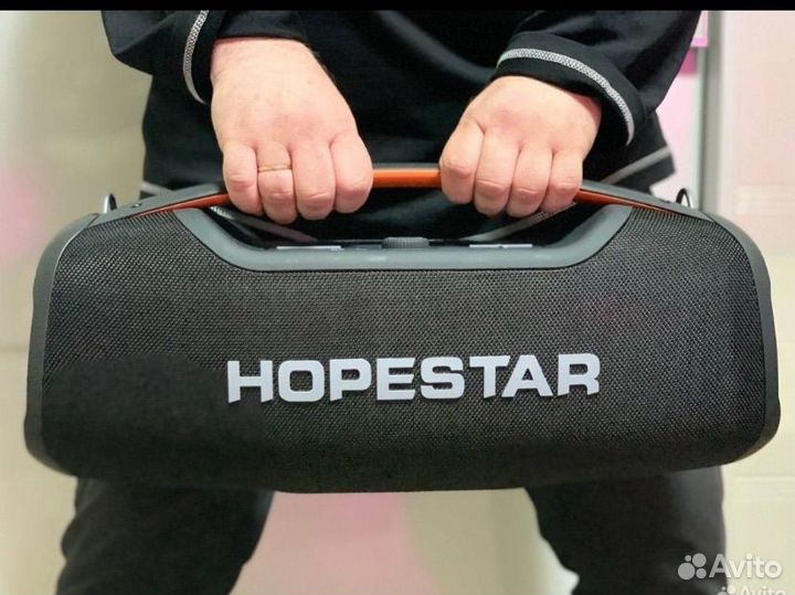 Мощная блютуз колонка Hopestar + гарантия