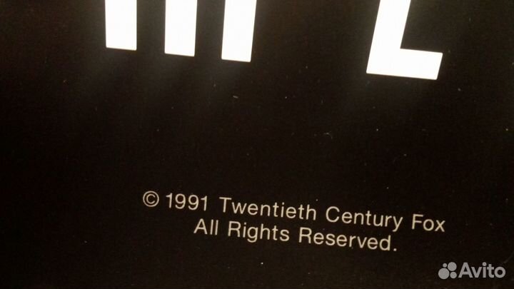 Киноафиша Alien 3 Чужой оригинал