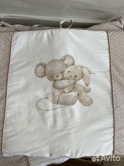 Комплект для прямоугольной кроватки бортики