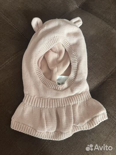 Шапка шлем для девочки