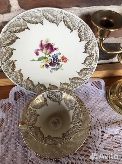 Alka, Schumann, Bareuther чайные трио Германия