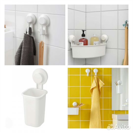 Товары на присосках, Тискен Икеа. В ассортименте