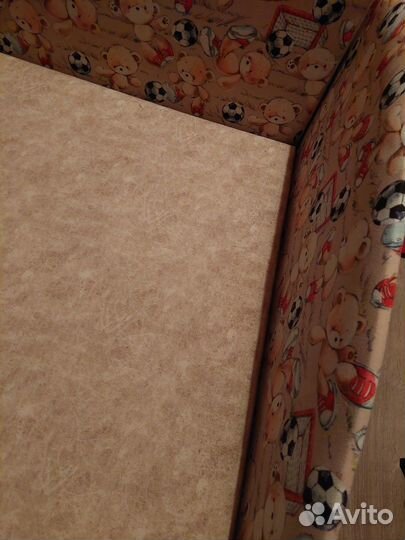 Детская тахта с бортиком