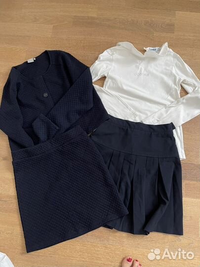 Школьные вещи пакетом 140 146 на девочку