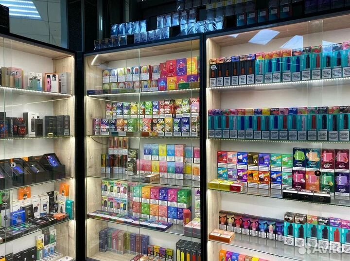 Готовый бизнес: табачный магазин с вейпами