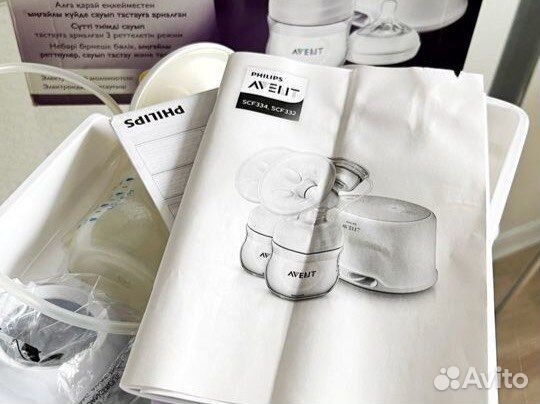 Молокоотсос avent электрический
