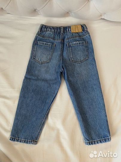 Джинсы zara для девочки 98