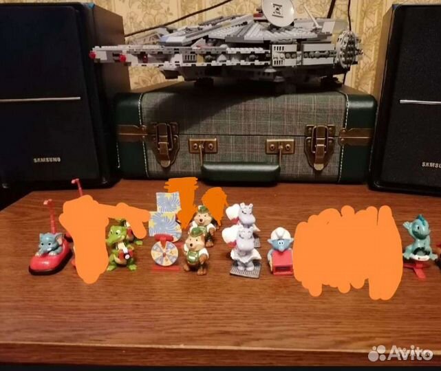 Игрушки из киндера. Разные коллекции