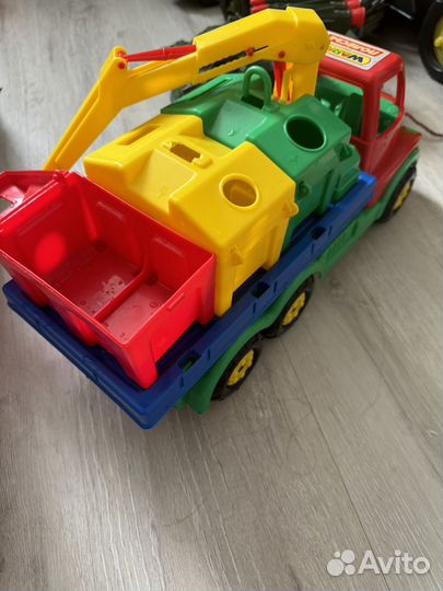 Трактора + контейнеровоз пакетом Полесье