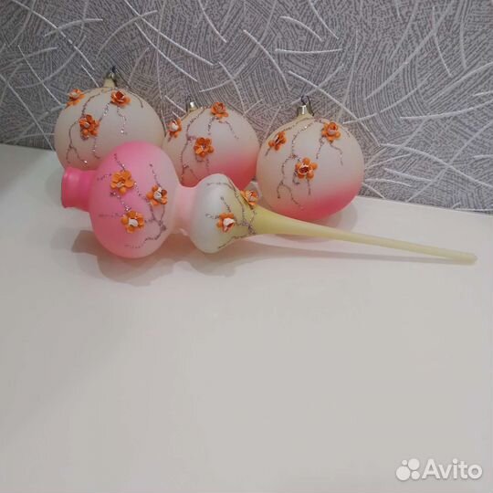 Елочные игрушки СССР