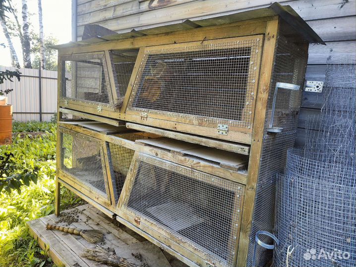 Клетки для кролика, большие