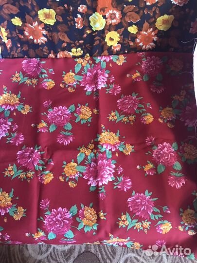 Ткани хлопок сатин бязь шифон ситиц шёлк