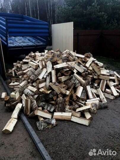 Дрова колотые березовые