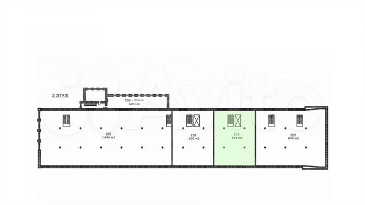 Лофт у метро с высокими потолками