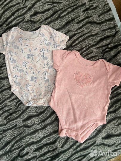 Летняя Одежда для девочки, пакетом р.68 3-6 мес