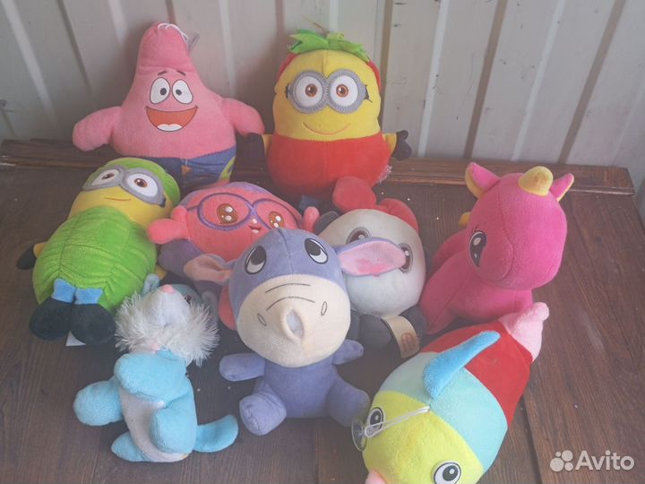 Мягкие игрушки пакетом