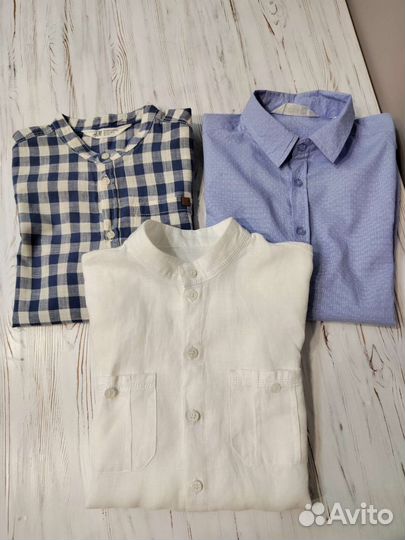 Рубашка для мальчика 140