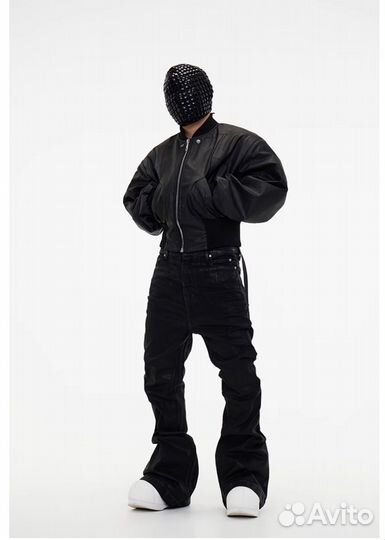 Джинсы Rick Owens black mesa