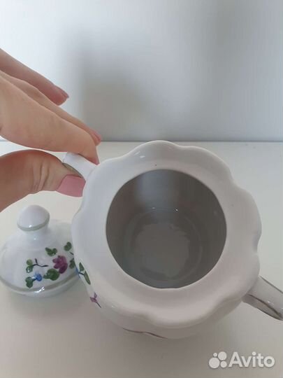 Сахарница фарфор винтаж